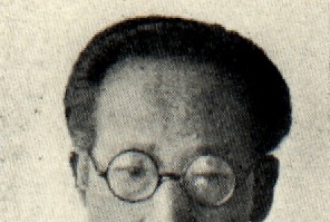 Portrait of Shoichi Oyake,  a writer (ddr-njpa-4-1704)