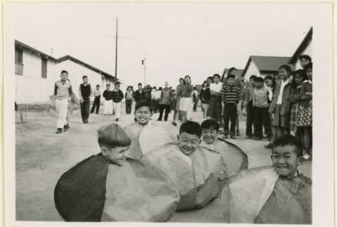 Children dressed up as balls (ddr-densho-37-1286)