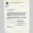Letter regarding return of birth certificate (ddr-densho-188-58)
