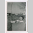 David in box crying (ddr-densho-462-38)