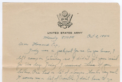 Letter from Tadashi Ishida to Mr. & Mrs. Y Ishida (ddr-densho-535-28)