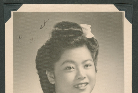 Portrait of woman (ddr-densho-550-244)
