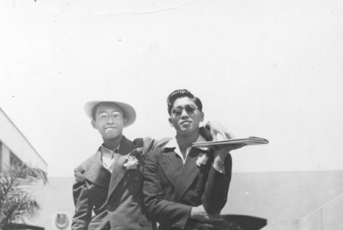 Two young men (ddr-densho-92-18)