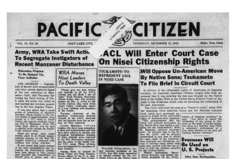 The Pacific Citizen, Vol. 15 No. 29 (December 17, 1942) (ddr-pc-14-28)