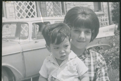 Woman holding toddler (ddr-densho-523-423)