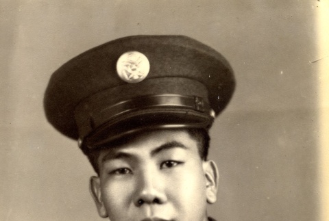 Military portrait of Danny Y. Teruya (ddr-densho-22-265)