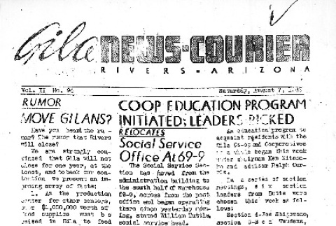 Gila News-Courier Vol. II No. 94 (August 7, 1943) (ddr-densho-141-135)