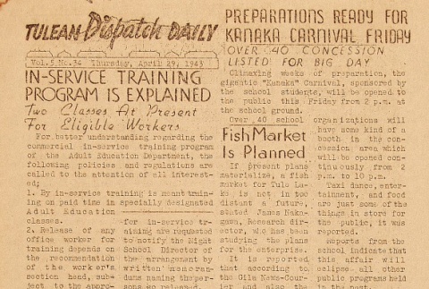 Tulean Dispatch Vol. 5 No. 34 (April 29, 1943) (ddr-densho-65-214)
