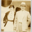 A couple posing on a ship (ddr-njpa-1-1477)