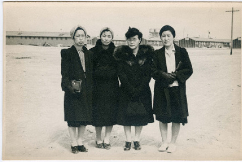 Photo of four women (ddr-densho-399-18)