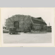 North side of auditorium under construction (ddr-densho-37-1324)