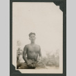 Shirtless man (ddr-densho-545-47)