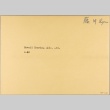 Envelope of Shigeru Fujii photographs (ddr-njpa-5-717)