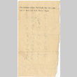 Scrap of paper with one line on front, Japanese characters on back (ddr-densho-383-596)