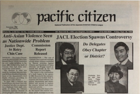 Pacific Citizen, Vol. 103, No. 13 (September 26, 1986) (ddr-pc-58-38)