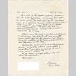 Letter to Yuri Tsukada from Mine Okubo (ddr-densho-356-647)