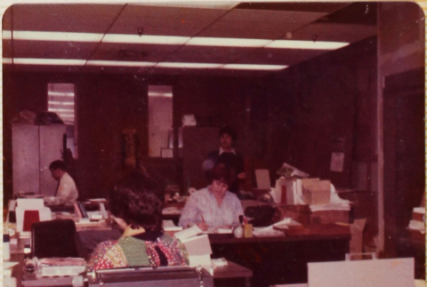 People working in office (ddr-densho-426-1241)