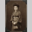 Japanese woman wearing kimono (ddr-densho-259-487)