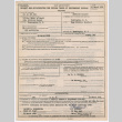 W.D. Form 67: Request and Authorization for Civilian Travel at Government Expense (ddr-densho-446-172)