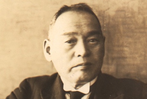 Portrait of Kojiro Nishimura, a Mitsui Mining Co. executive (ddr-njpa-4-1453)