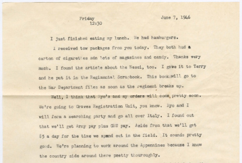 Letter from Tadashi Ishida to Mr. & Mrs. Y Ishida (ddr-densho-535-364)