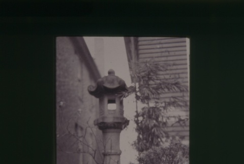 (Slide) - Image of stone lantern (ddr-densho-330-113-master-fffec7ac19)
