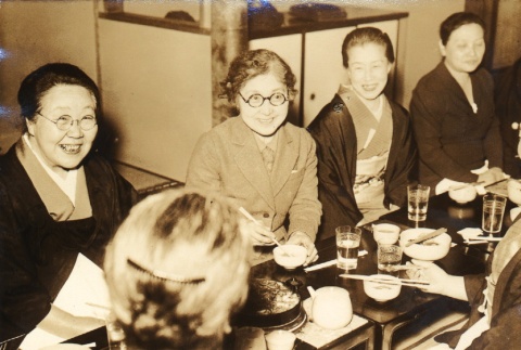 Manchuria activist at a dinner party (ddr-njpa-4-1052)