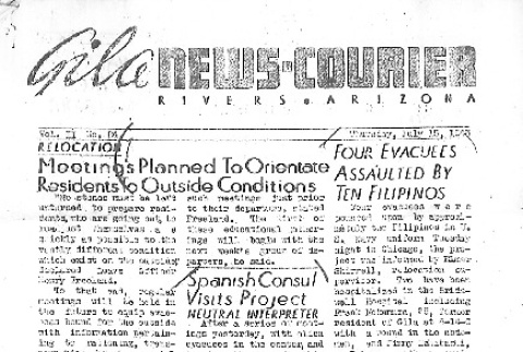 Gila News-Courier Vol. II No. 84 (July 15, 1943) (ddr-densho-141-124)