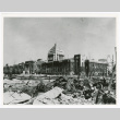 Tokyo Diet Building surrounded by wreckage (ddr-densho-1007-245)