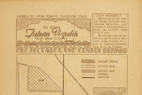 Tulean Dispatch Vol. III No. 60 (September 24, 1942) (ddr-densho-65-57)