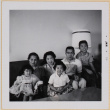 Hardy, Yoshiko, William, Susan and Leslie Shiomi with unidentified woman (ddr-densho-522-498)