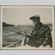 Masao Sakagami fishing in Neah Bay (ddr-densho-201-996)