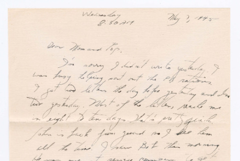 Letter from Tadashi Ishida to Mr. & Mrs. Y Ishida (ddr-densho-535-197)