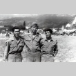 Three men in uniform (ddr-densho-474-229)