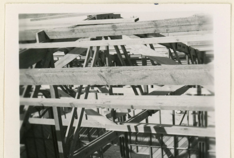 Canal auditorium under construction (ddr-densho-37-1330)