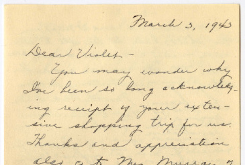 Letter from Amy Morooka to Violet Sell (ddr-densho-457-28)