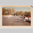 People on road with rock pillars (ddr-densho-377-2184)