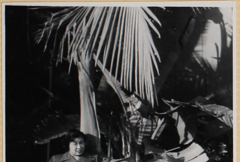 Woman with boy on crutches (ddr-densho-522-24)