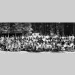Group photograph of the Lake Sequoia Retreat campers, 1955 (ddr-densho-336-96)