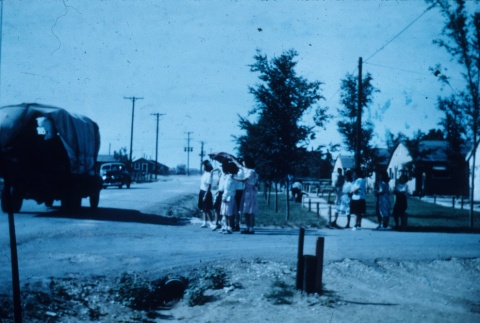 Departure of camp inmates (ddr-densho-160-8)