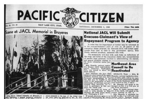 The Pacific Citizen, Vol. 29 No. 23 (December 3, 1949) (ddr-pc-21-48)