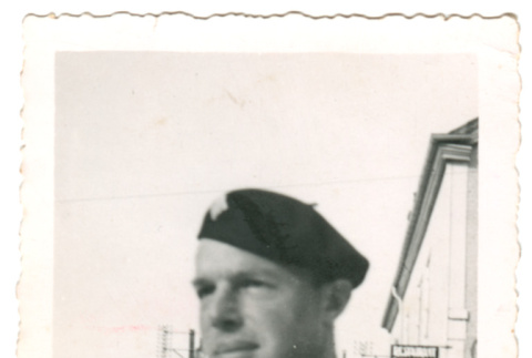 Soldier standing on street (ddr-densho-368-198)