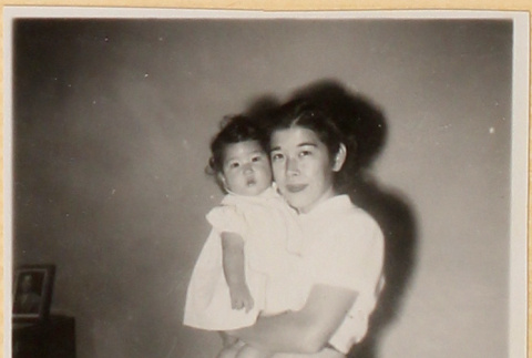 Woman with baby (ddr-densho-522-52)