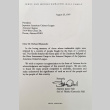 Letter to Richard Matsuishi from Stephan Hall (ddr-densho-553-6)