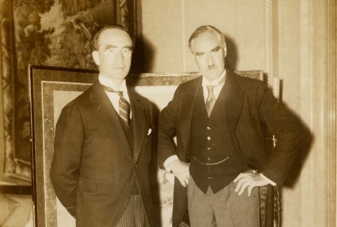 Frank Murphy standing with another man (ddr-njpa-1-1257)