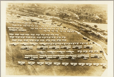British planes lined up on an airfield (ddr-njpa-13-172)