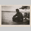 Man sitting by water (ddr-densho-466-387)