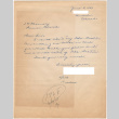 Letter sent to T.K. Pharmacy from Granada (Amache) concentration camp (ddr-densho-319-244)