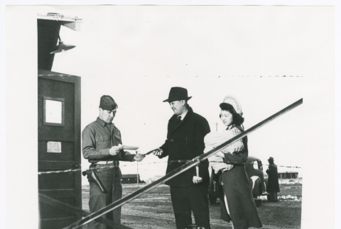 Three at camp (ddr-densho-1007-419)