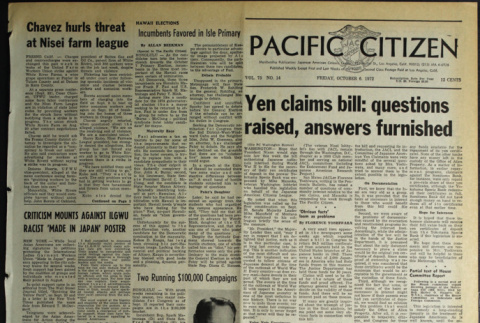 Pacific Citizen, Vol. 75, No. 14 (October 6, 1972) (ddr-pc-44-39)